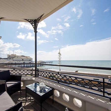 Panoramic Sea Views In Beachfront Apt W Balcony Богнър Реджис Екстериор снимка